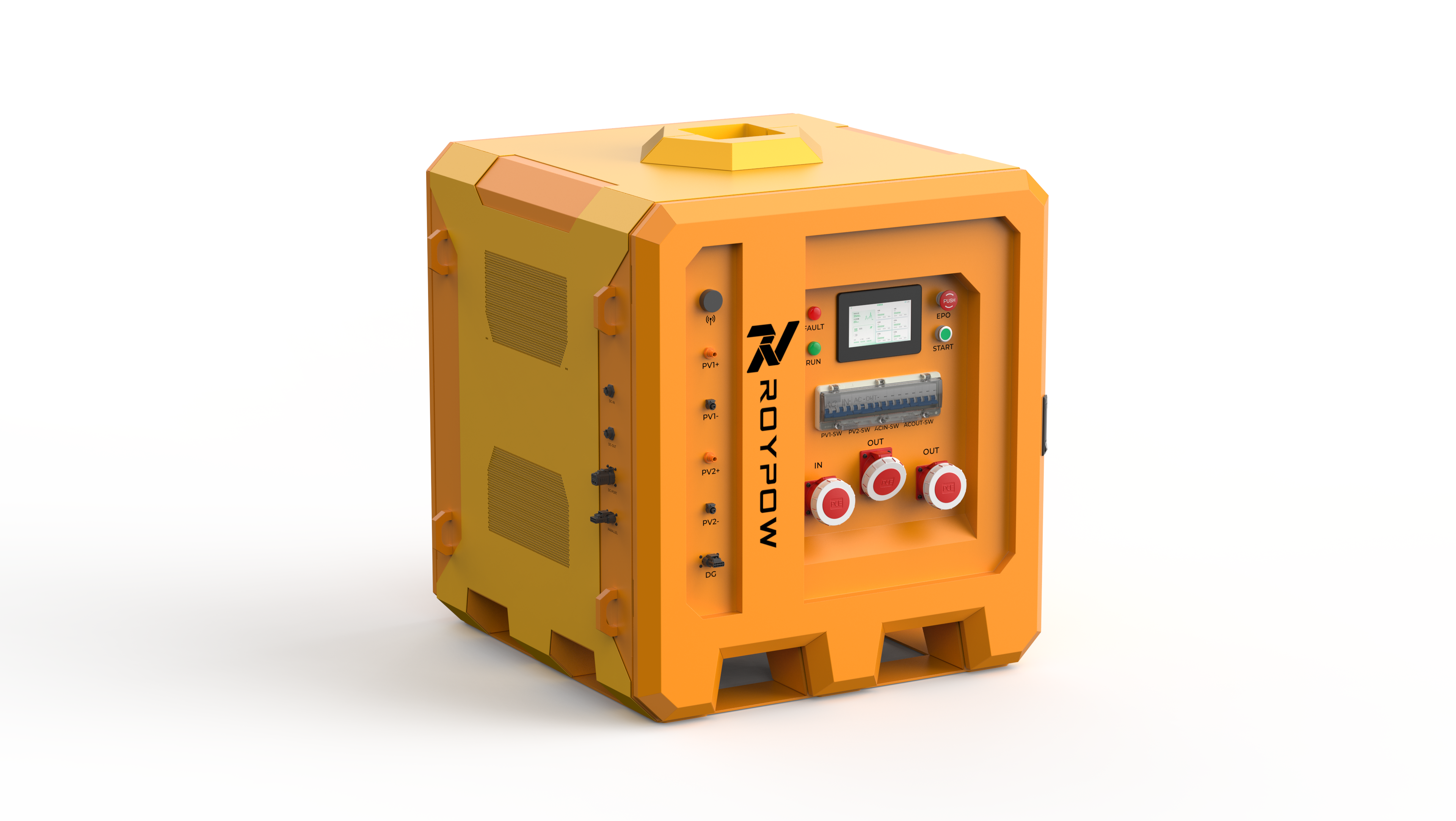 Compact battery energy storage unit for small commercial and industrial loads